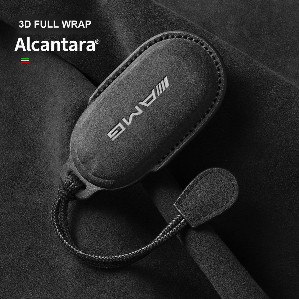 Alcantara Mercedes-Benz AMG key case, 3D full wrap