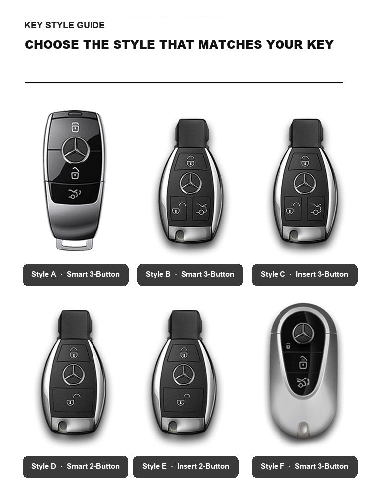 Key style guide: choose the style that matches your Mercedes key