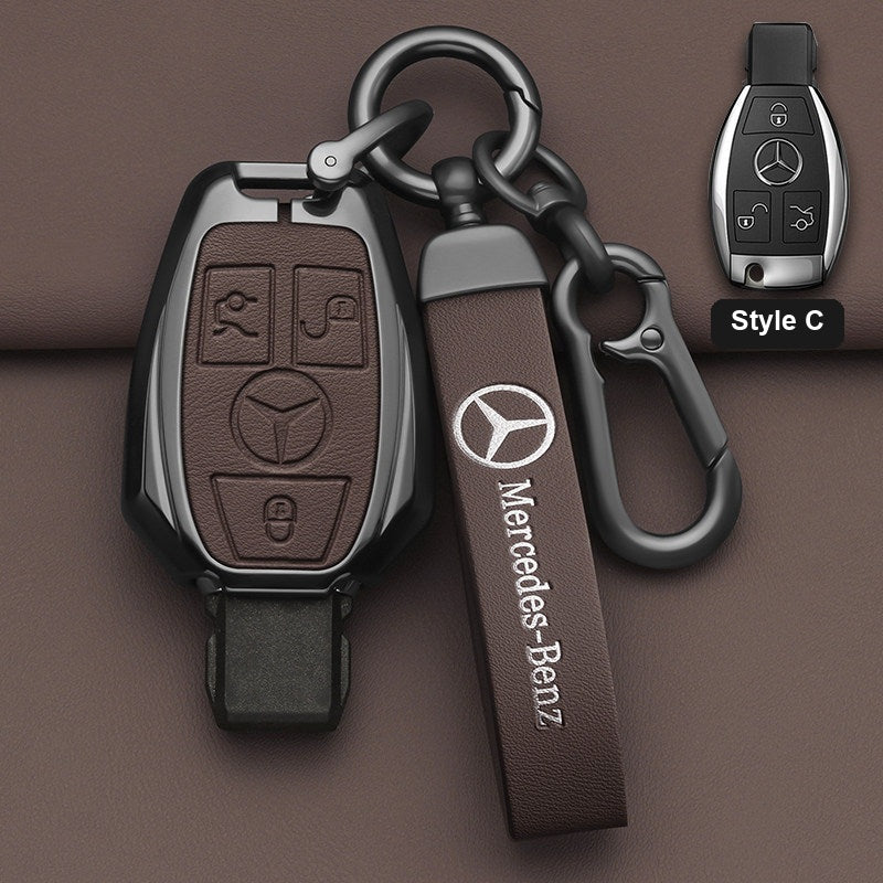 Style C Mocha Brown key case