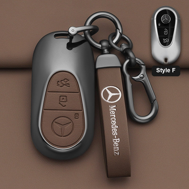 Style F Chestnut Brown key case