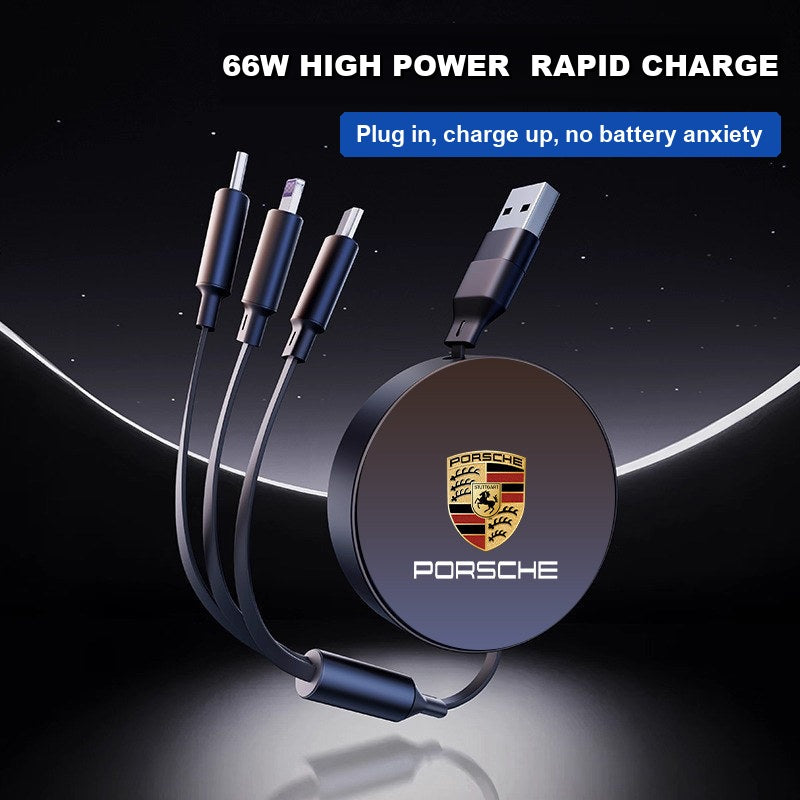 Porsche charging cable 66W rapid charge