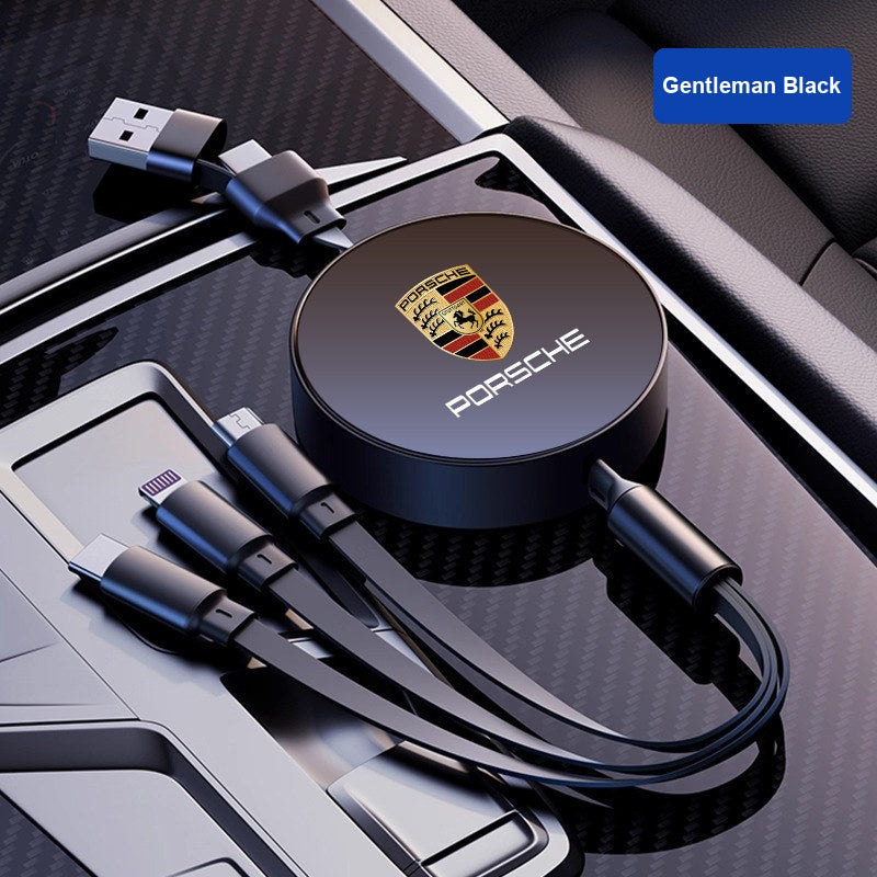 Porsche charging cable Gentleman Black