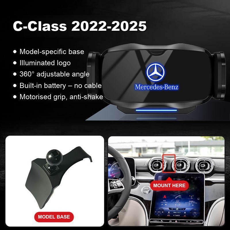 Mercedes-Benz electric phone holder 09