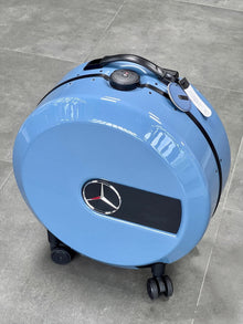 Mercedes-Benz Urban Series Round Suitcase – 20-Inch Carry-On with TSA Lock