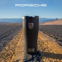 Gobelet thermos de voyage Porsche – Inox isotherme, 460 ml