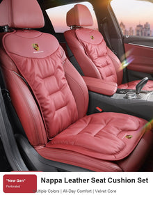 Porsche Nappa Leather Seat Cushion Set