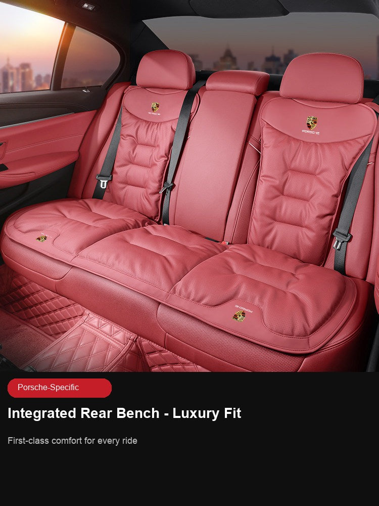 Set de cojines de asiento de cuero Nappa Porsche