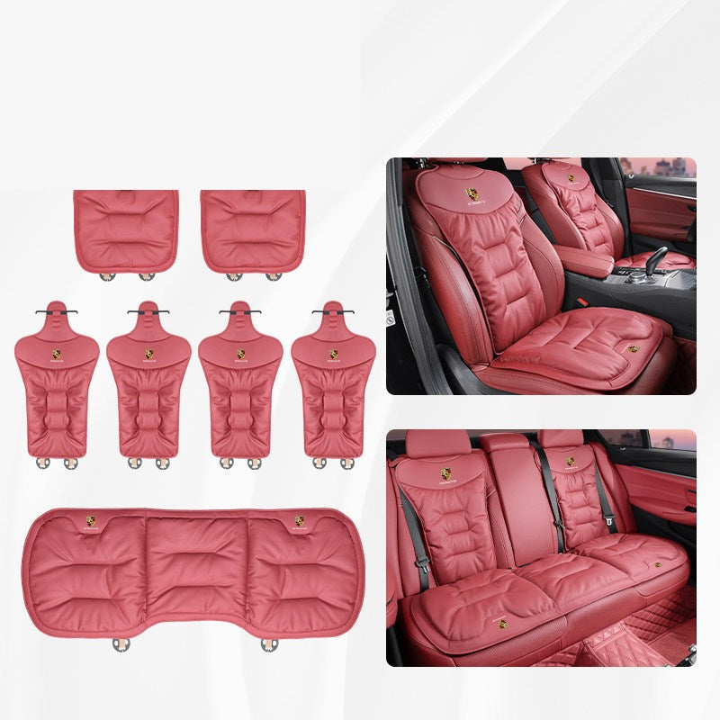 Set de cojines de asiento de cuero Nappa Porsche
