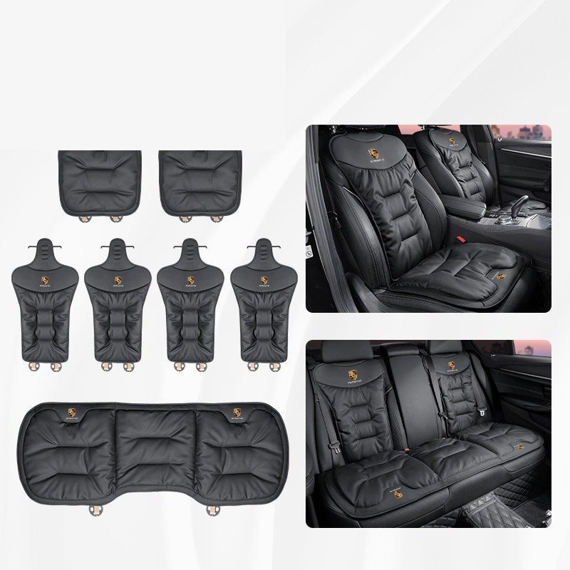 Set de cojines de asiento de cuero Nappa Porsche