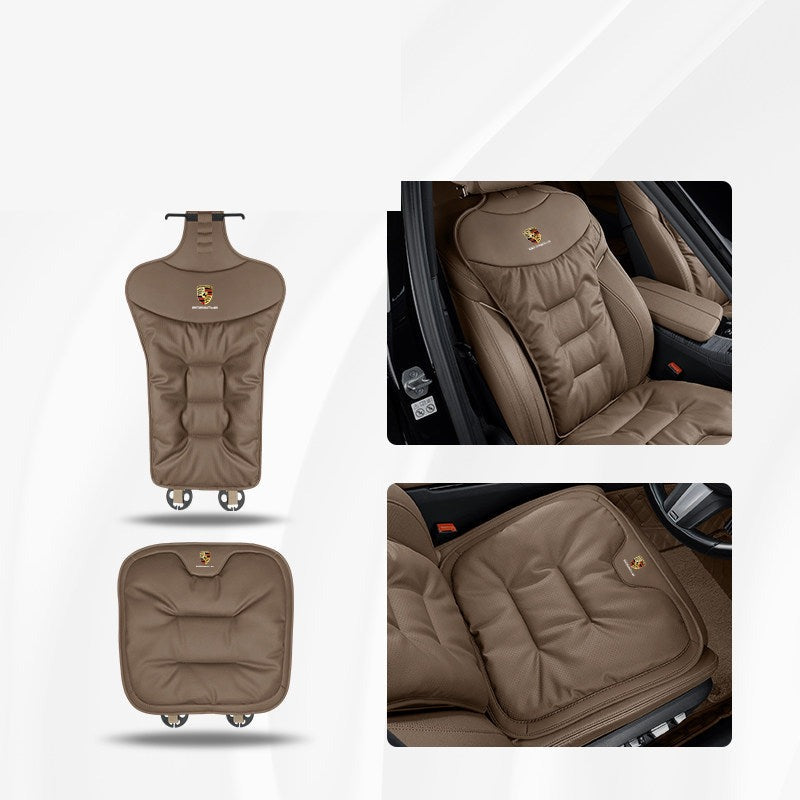 Set de cojines de asiento de cuero Nappa Porsche