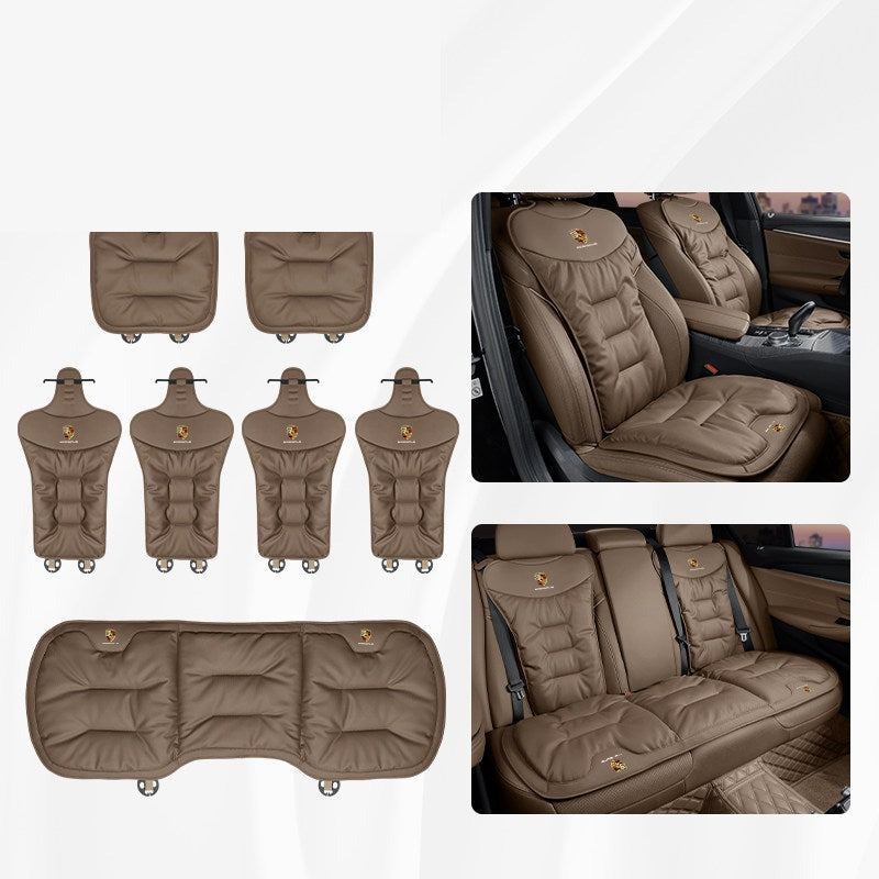 Set de cojines de asiento de cuero Nappa Porsche