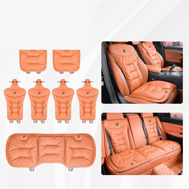Set de cojines de asiento de cuero Nappa Porsche