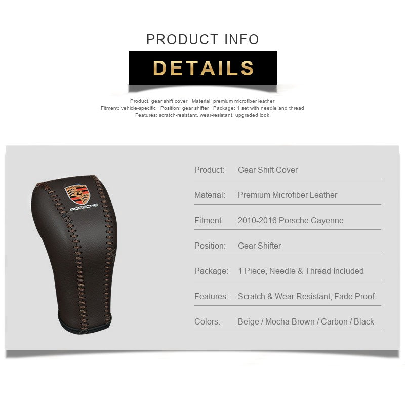 Gear shift cover product details and specifications