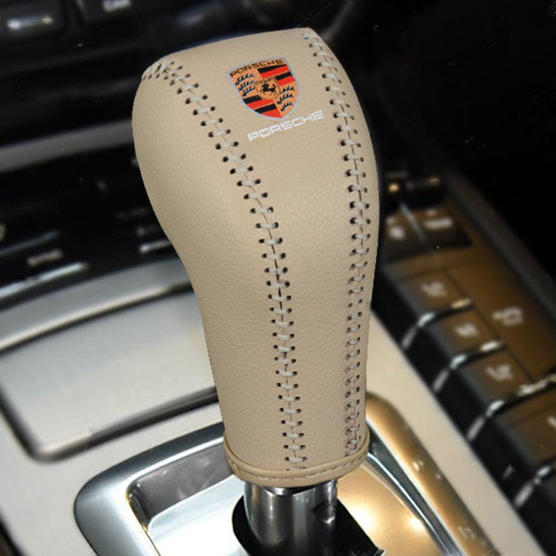 Porsche Cayenne gear shift cover in beige