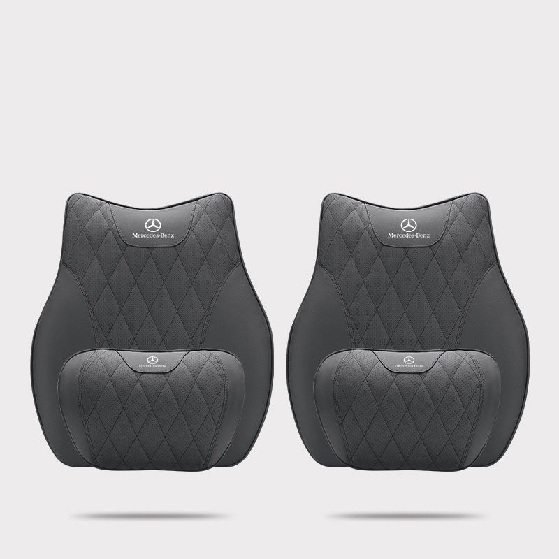Mercedes-Benz Headrest & Lumbar Support Cushion Set