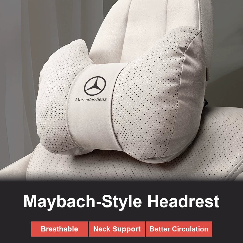 Maybach-style Mercedes-Benz headrest - breathable, neck support