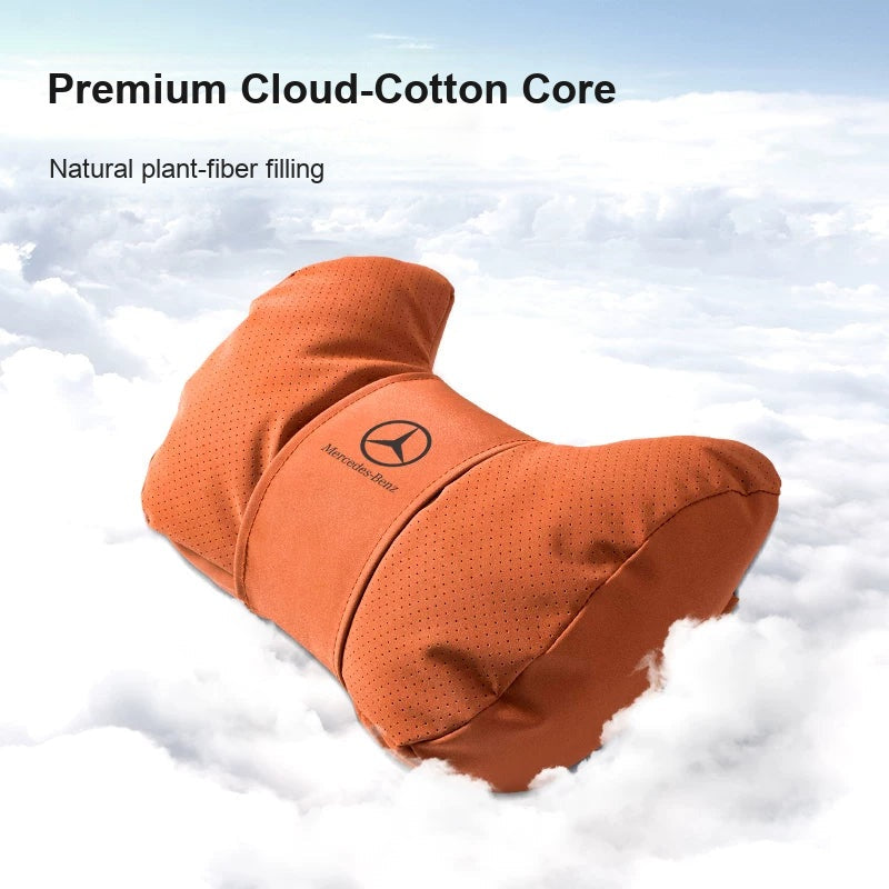 Premium cloud-cotton core headrest pillow