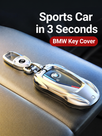 Funda para llave BMW estilo deportivo - Carcasa de aleación de zinc con colgante