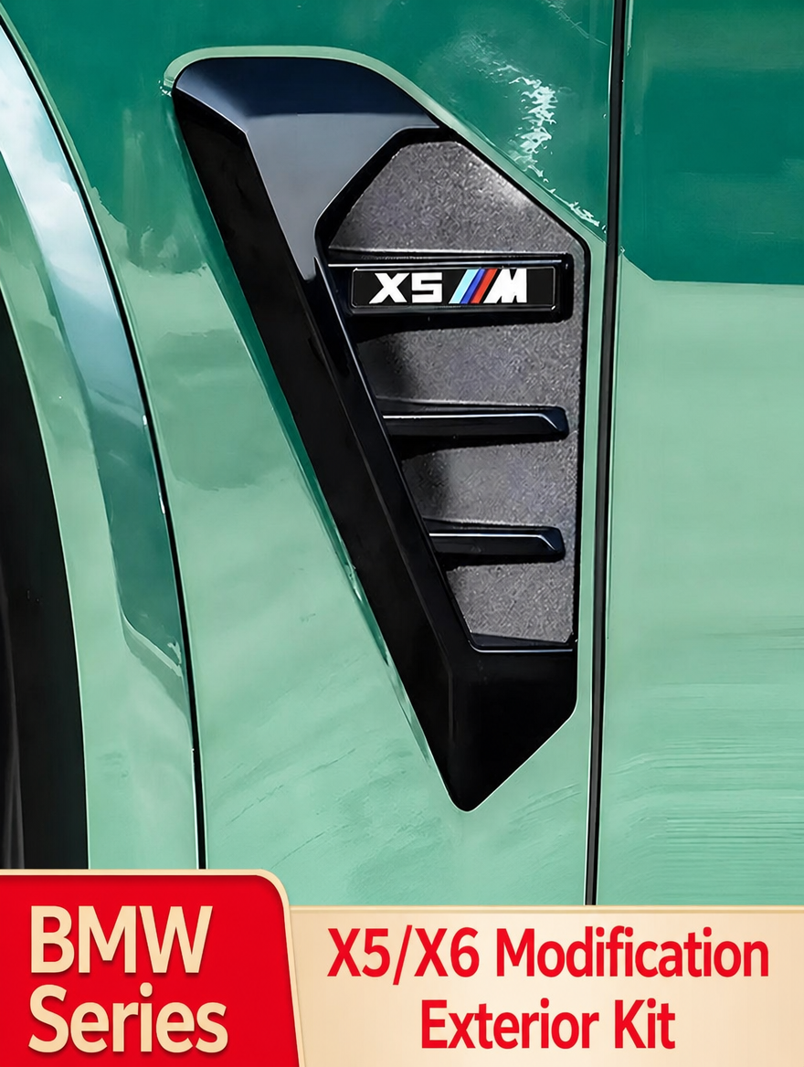 BMW X5/X6/X3 M-Style Fender Side Gill Trim