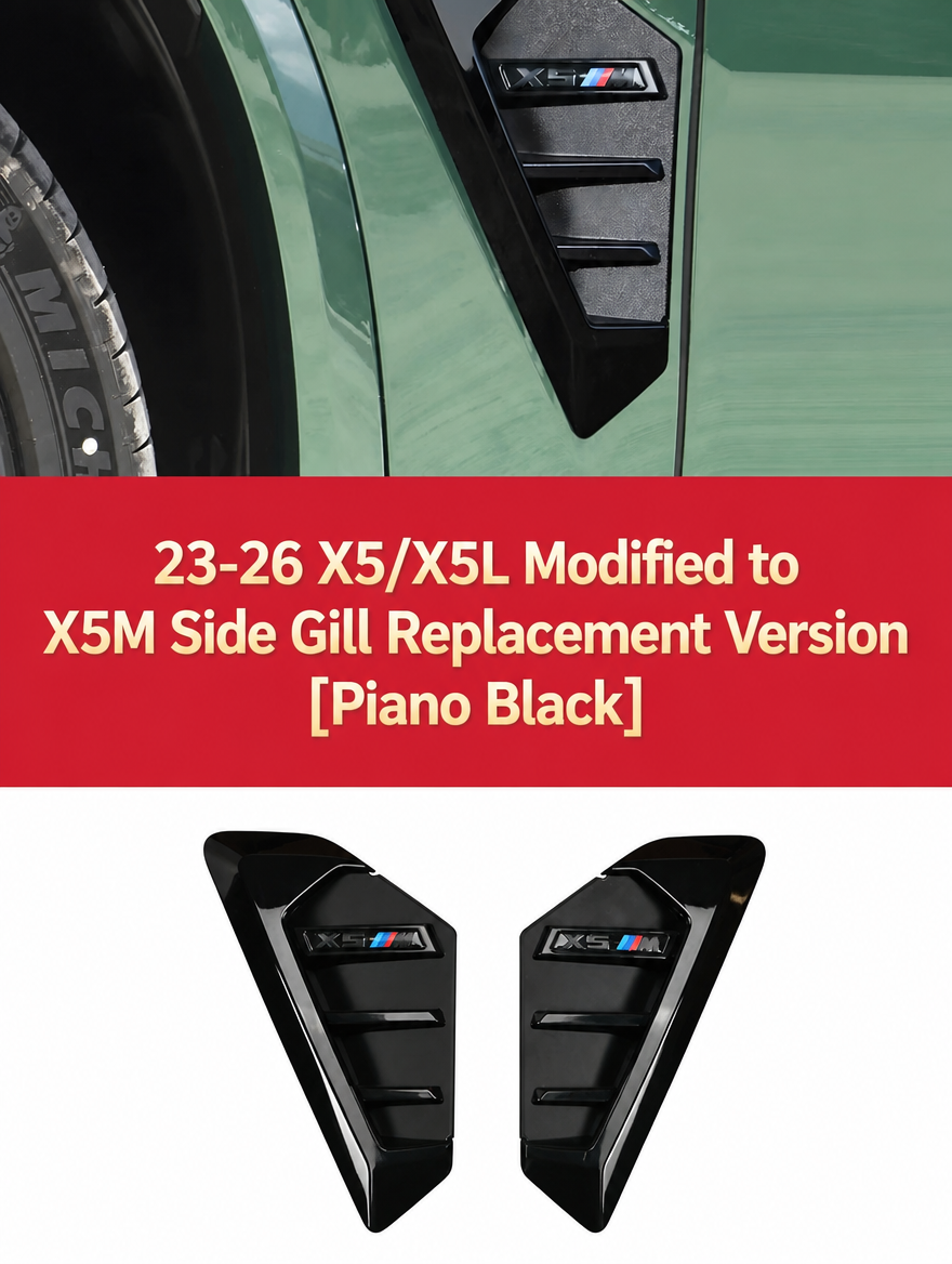 BMW X5/X6/X3 M-Style Fender Side Gill Trim