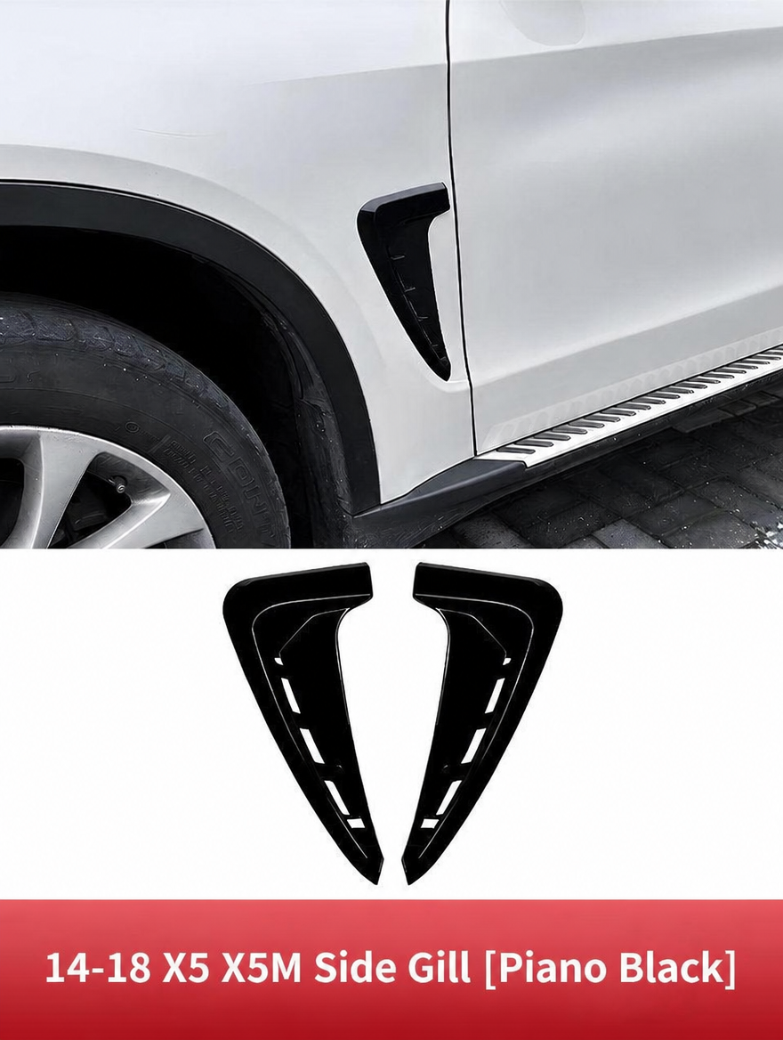 BMW X5/X6/X3 M-Style Fender Side Gill Trim