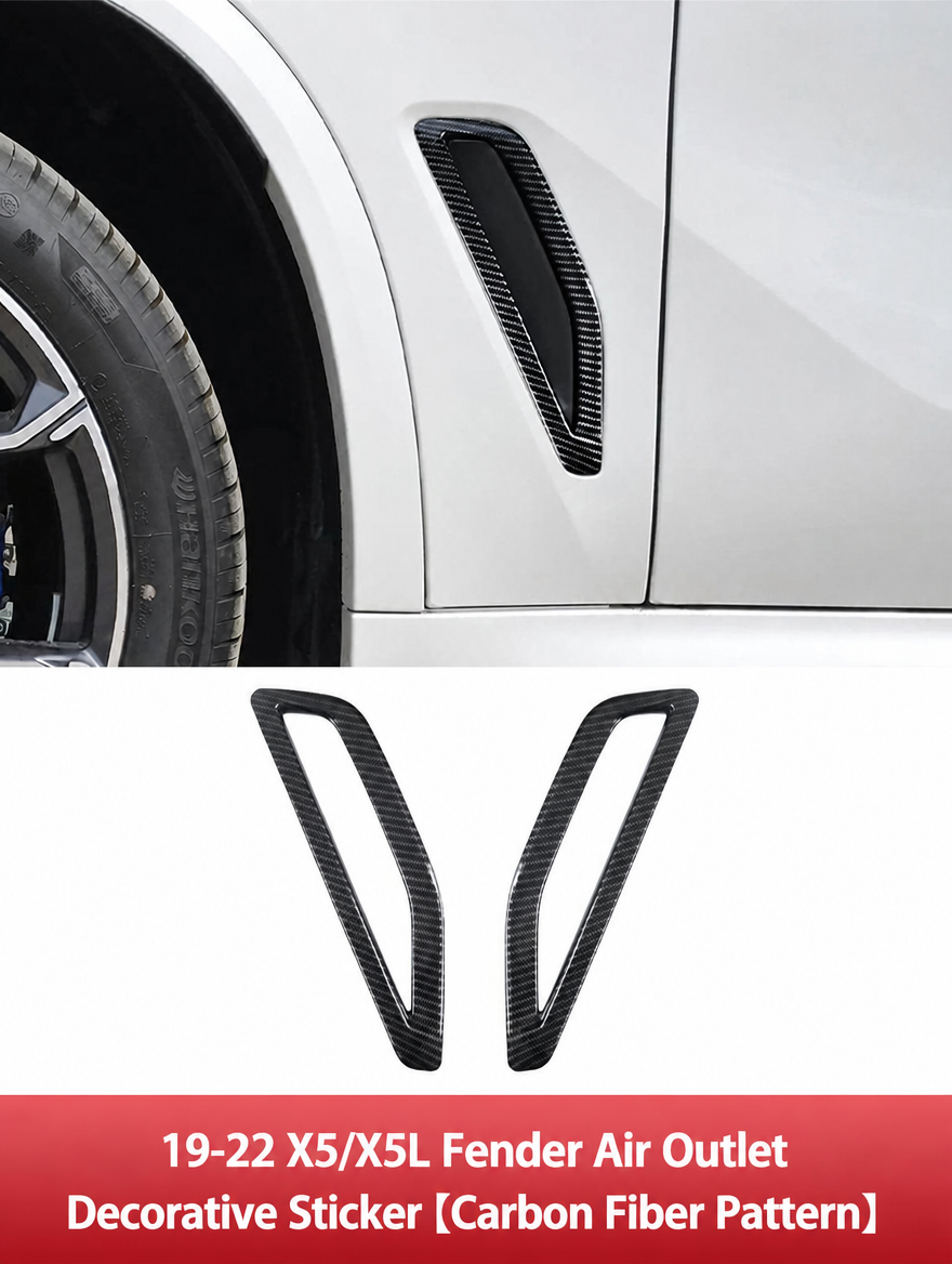 BMW X5/X6/X3 M-Style Fender Side Gill Trim