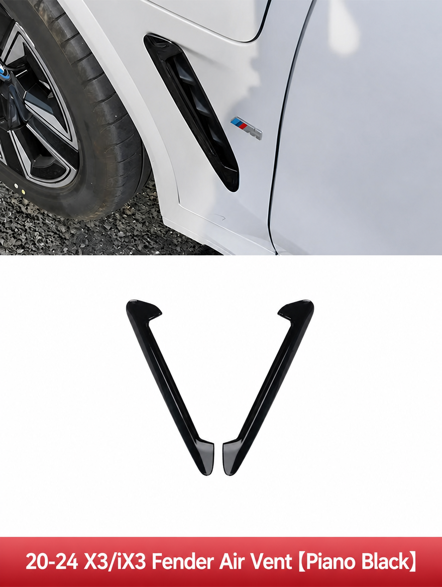 BMW X5/X6/X3 M-Style Fender Side Gill Trim