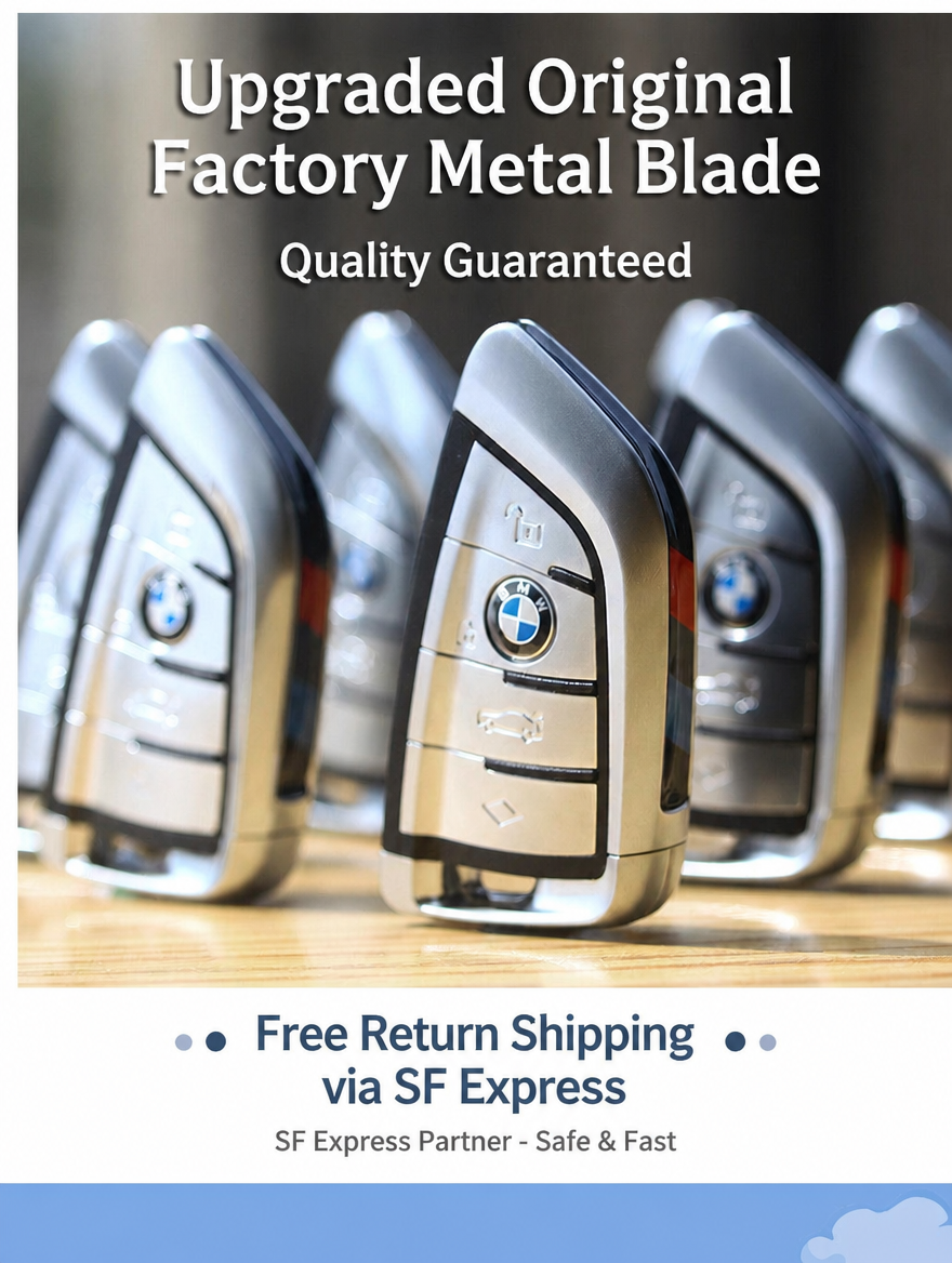BMW Smart Key Blade Replacement & LCD Upgrade Service