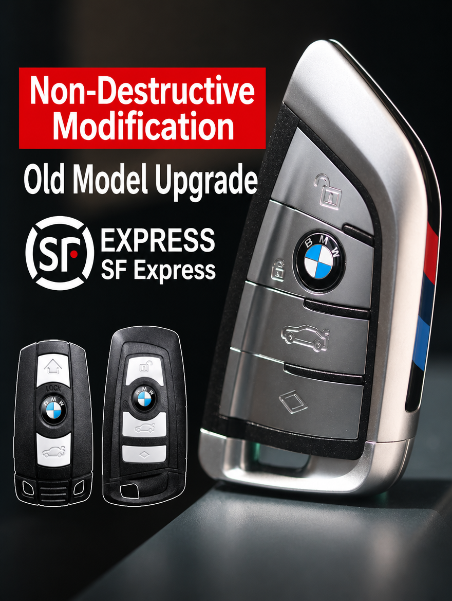 BMW Smart Key Blade Replacement & LCD Upgrade Service