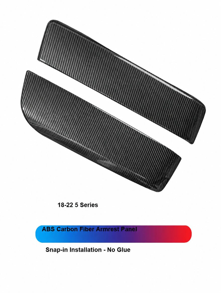 BMW 3/5/7 Series iX3 X4 X5 X6 GT Carbon Fiber Armrest Box Cover