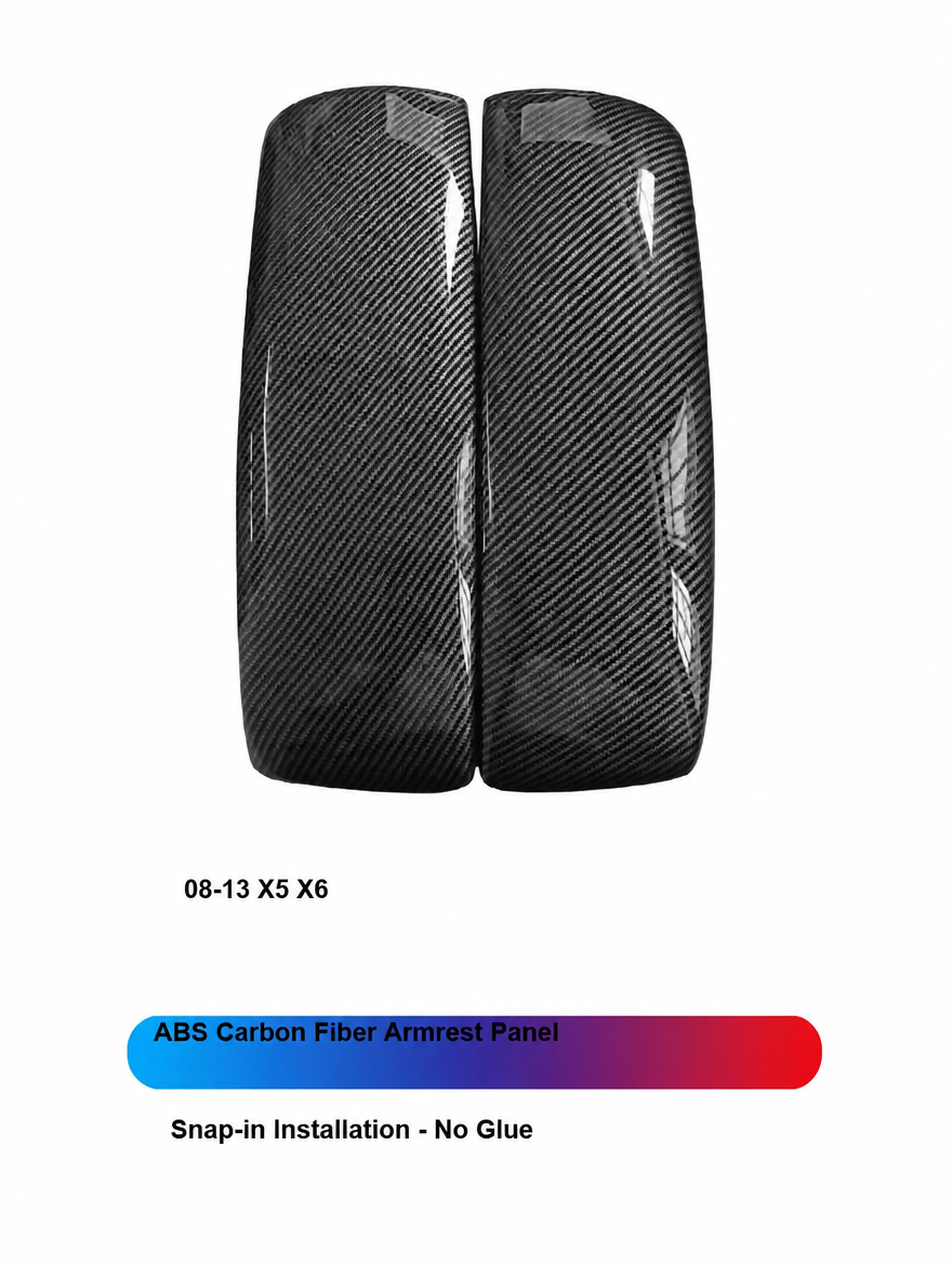 BMW 3/5/7 Series iX3 X4 X5 X6 GT Carbon Fiber Armrest Box Cover
