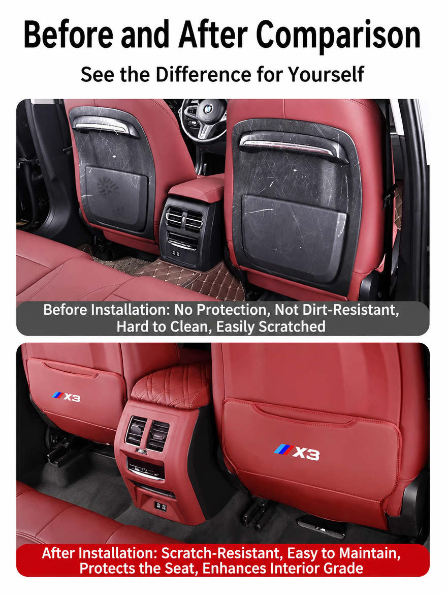 Protectores antigolpes para asientos traseros BMW