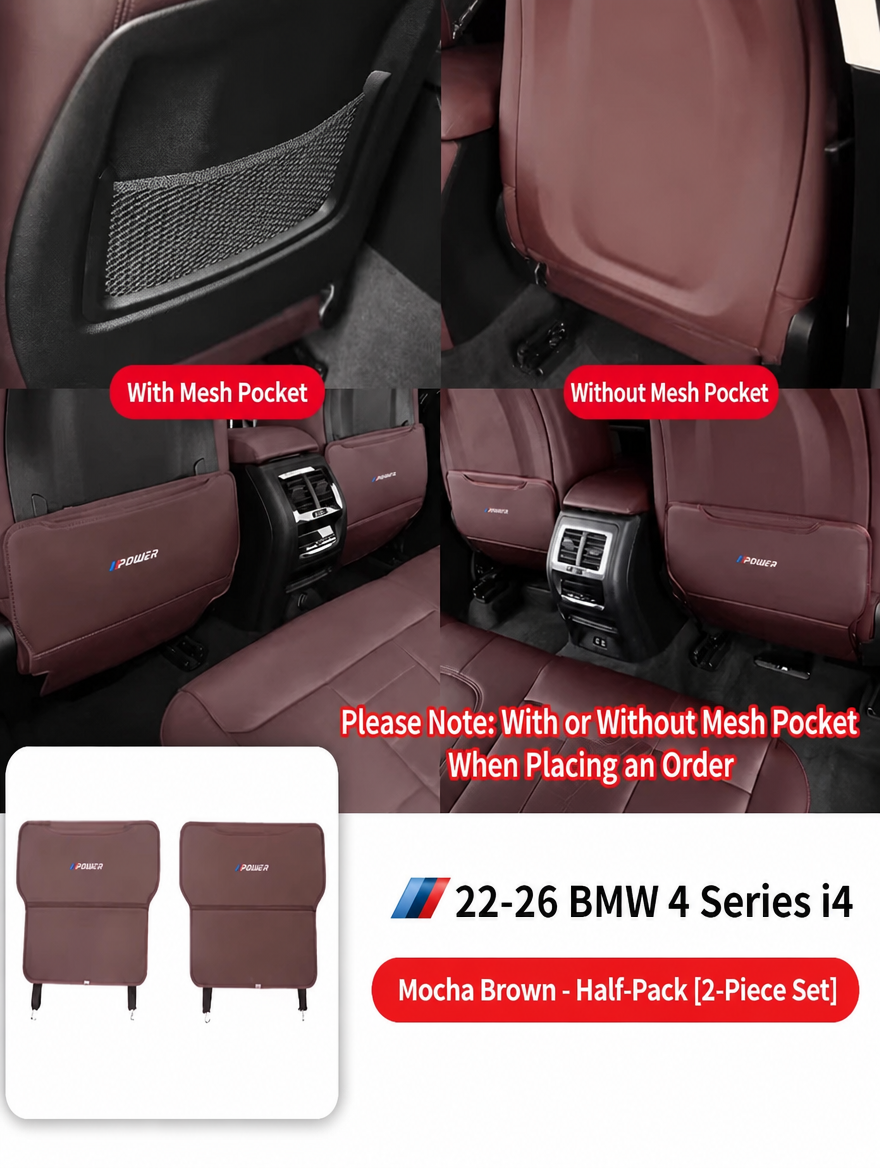 Protectores antigolpes para asientos traseros BMW