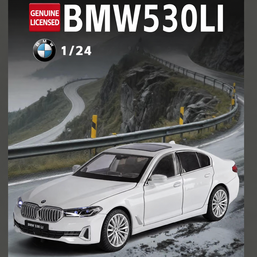 BMW 530Li 1:24 Diecast Model - Genuine Licensed