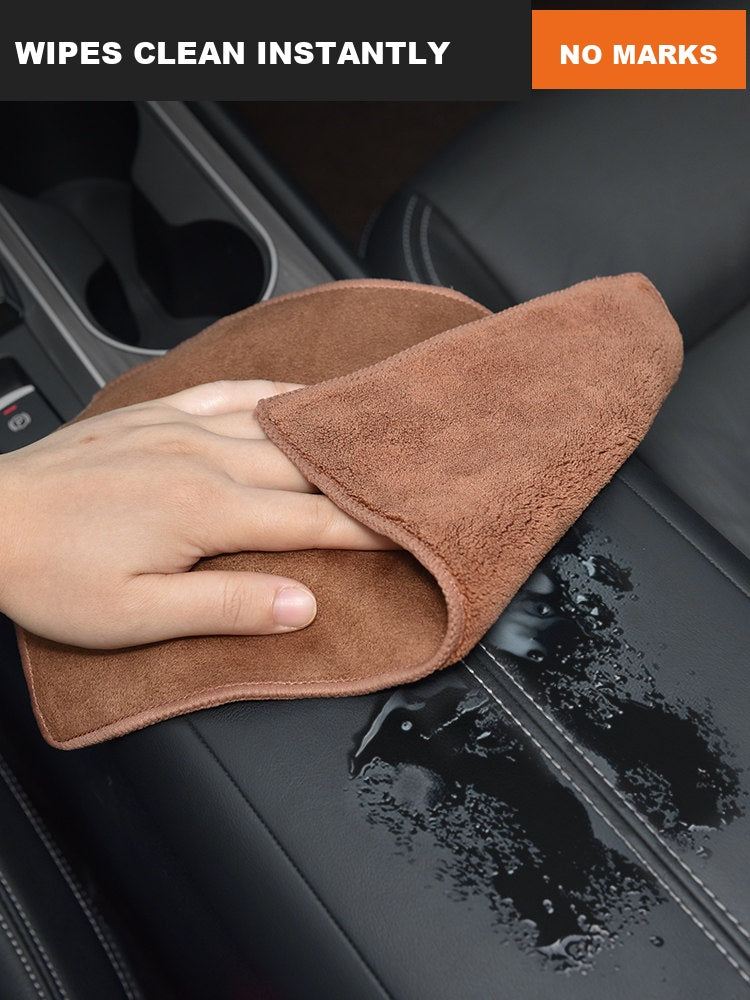 Porsche Deerskin Coral Fleece Towel