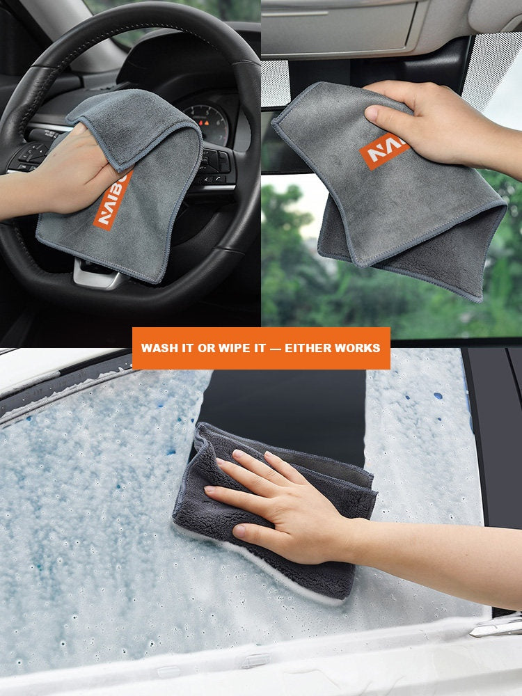 Porsche Deerskin Coral Fleece Towel
