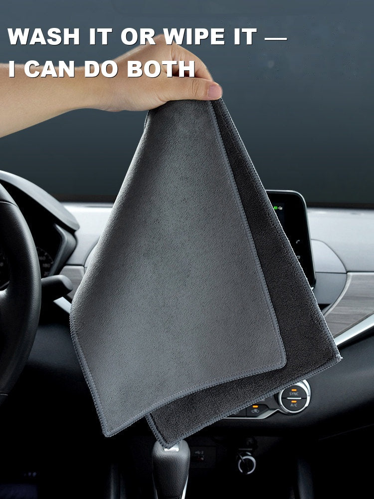 Porsche Deerskin Coral Fleece Towel