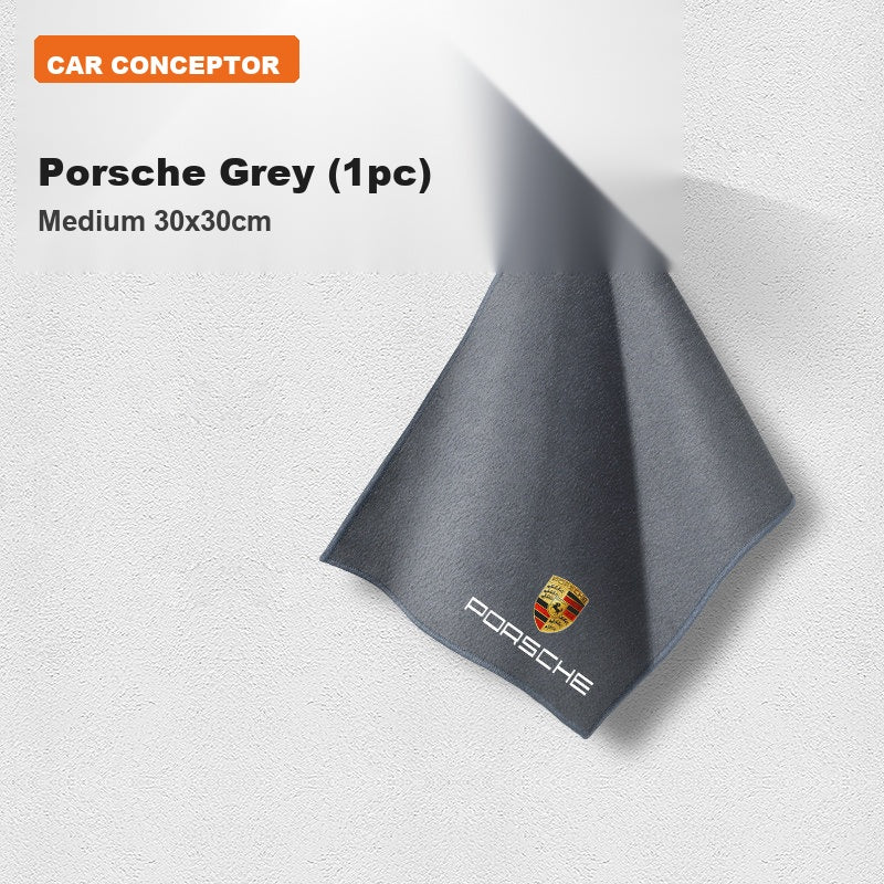 Porsche Deerskin Coral Fleece Towel