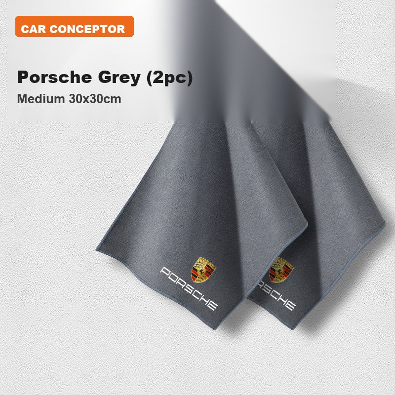 Porsche Deerskin Coral Fleece Towel