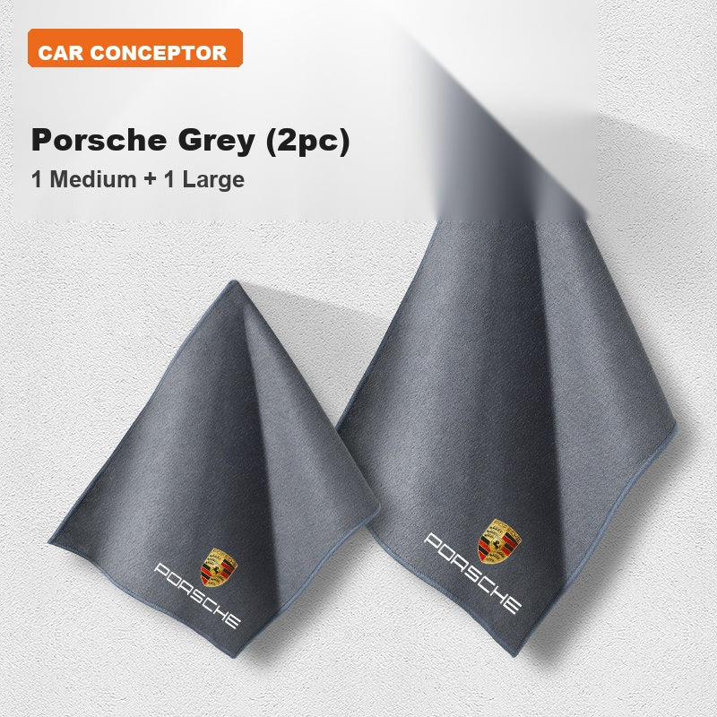 Porsche Deerskin Coral Fleece Towel