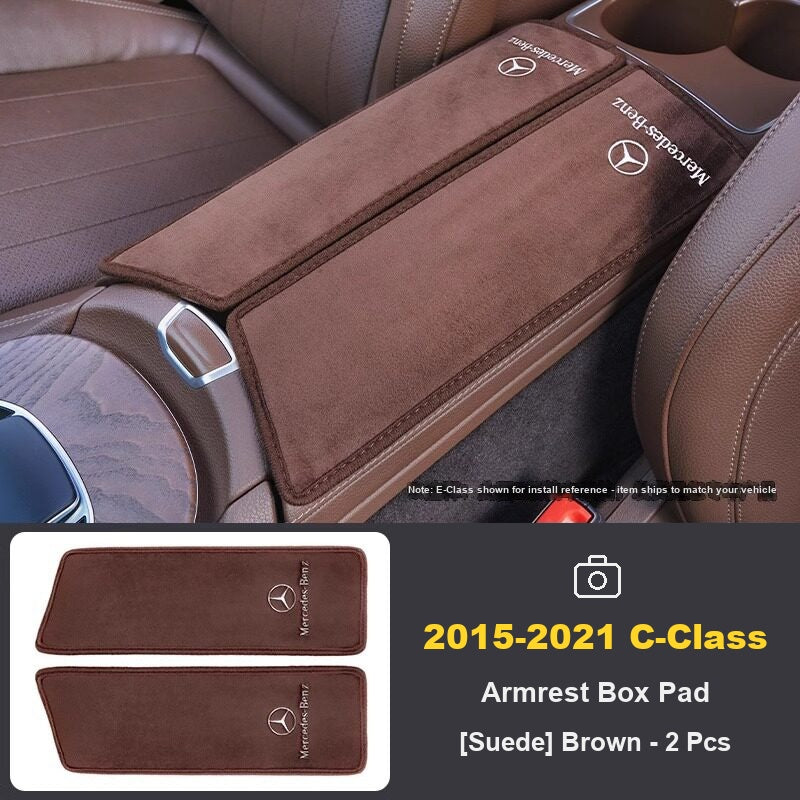 Mercedes-Benz Armrest Box Protector - Leather Interior Trim Cover