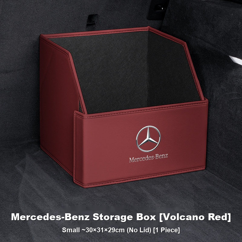 Mercedes-Benz Trunk Storage Box Set – Leather Organizer