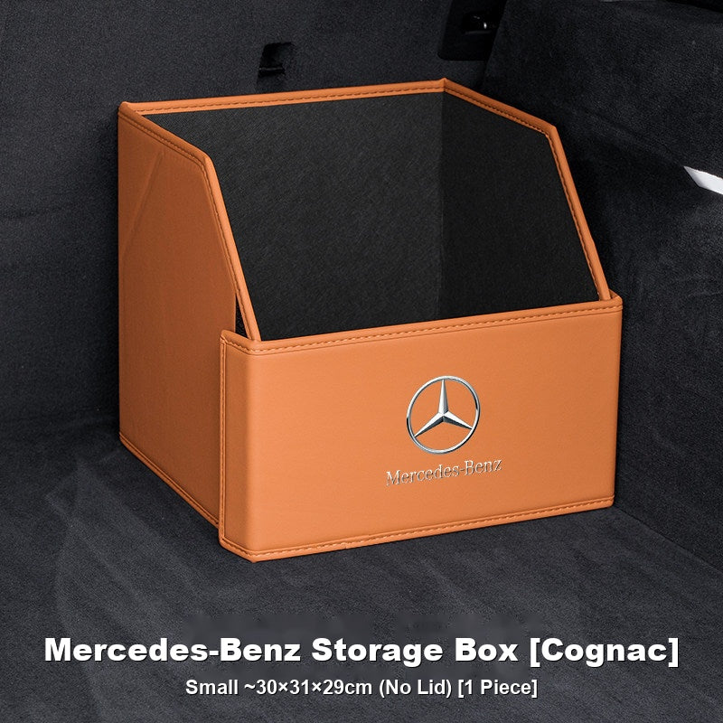 Mercedes-Benz Trunk Storage Box Set – Leather Organizer