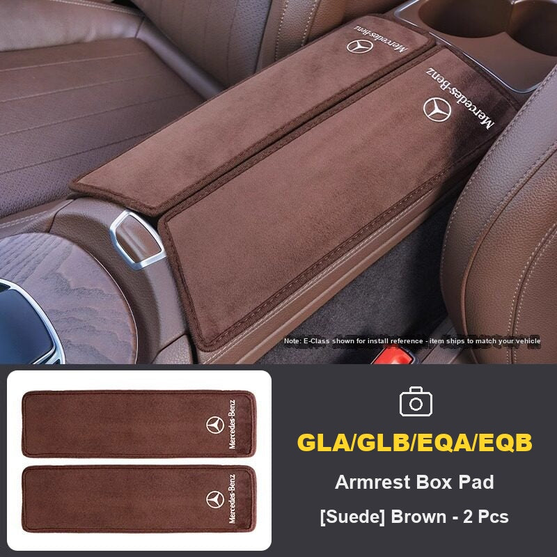 Mercedes-Benz Armrest Box Protector - Leather Interior Trim Cover