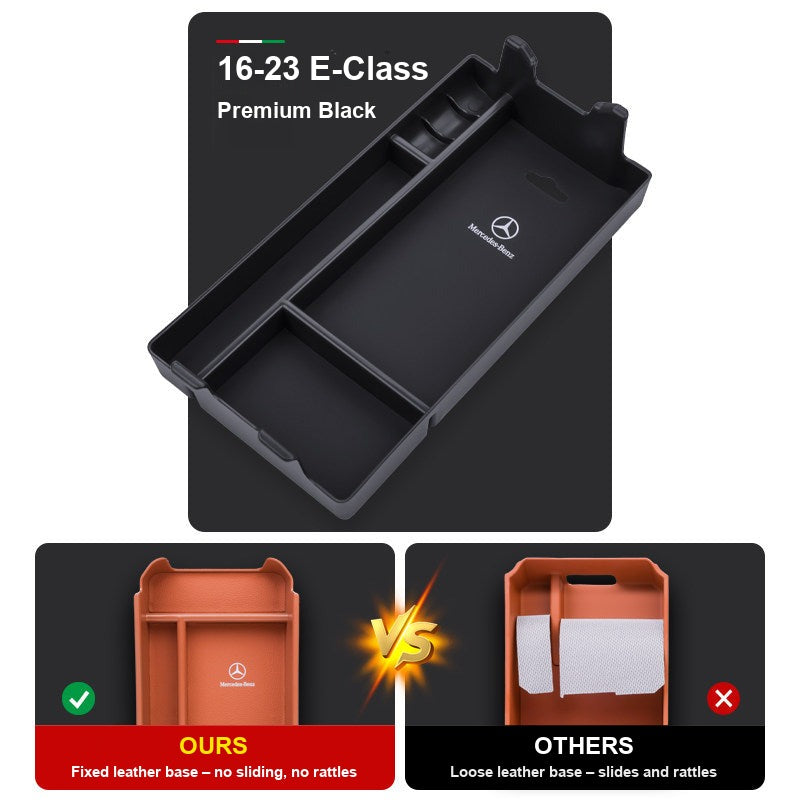Mercedes-Benz armrest storage box color and model option