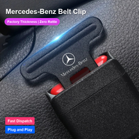 Mercedes-Benz Signature Star Belt Buckle Clip – Matte Black Iron Edition