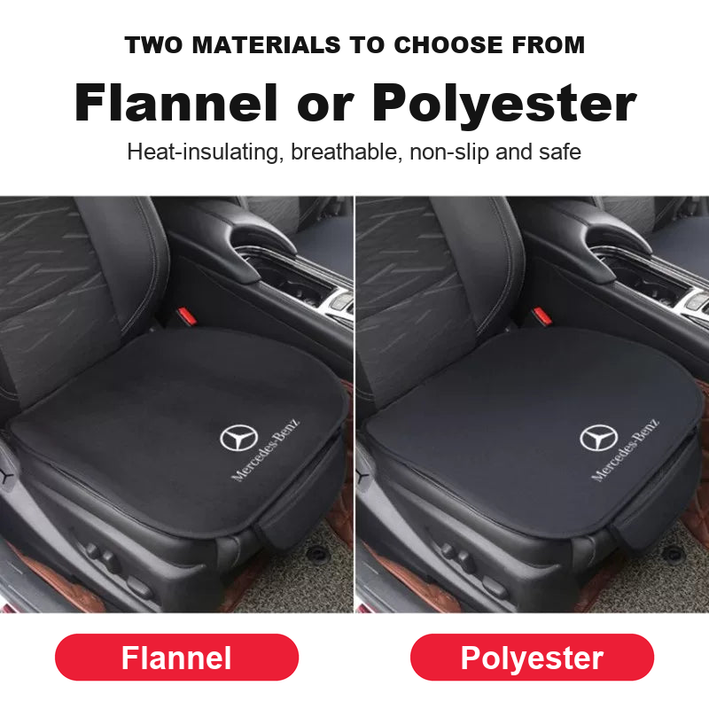 Mercedes-Benz seat cushion available in flannel or polyester