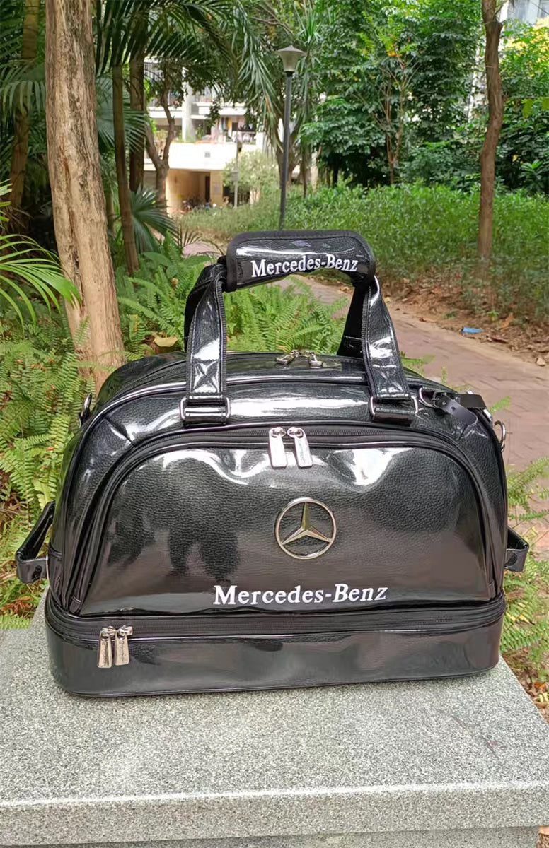Mercedes-Benz golf duffel bag - black