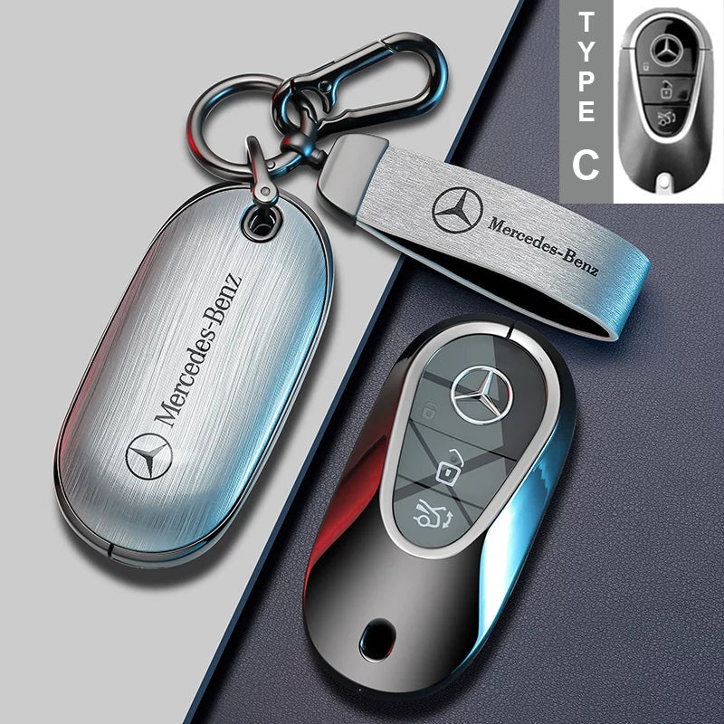 Mercedes-Benz key case with keychain – Type C
