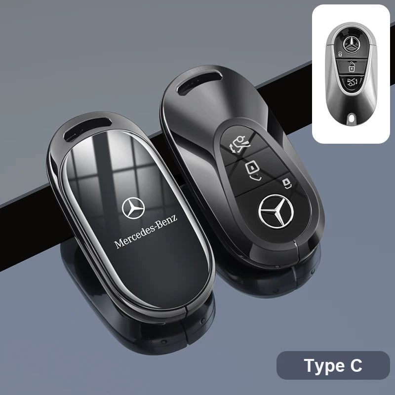 Mercedes-Benz Type C key case gradient ink black shell